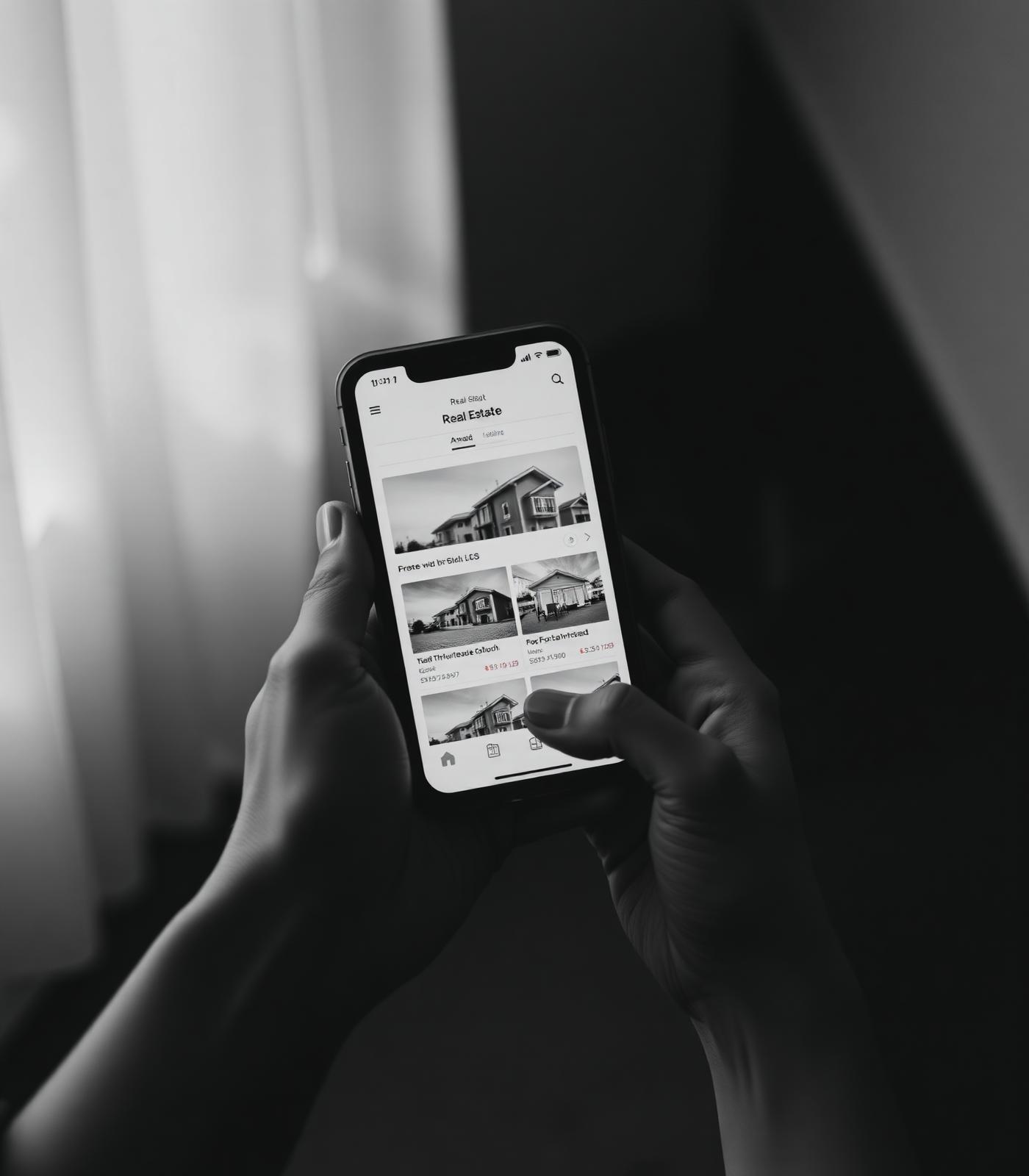 Customer using the branded mobile app